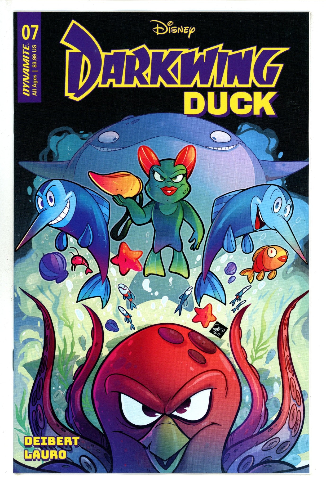 Darkwing Duck Vol 2 7 Cangialosi Variant (2023)