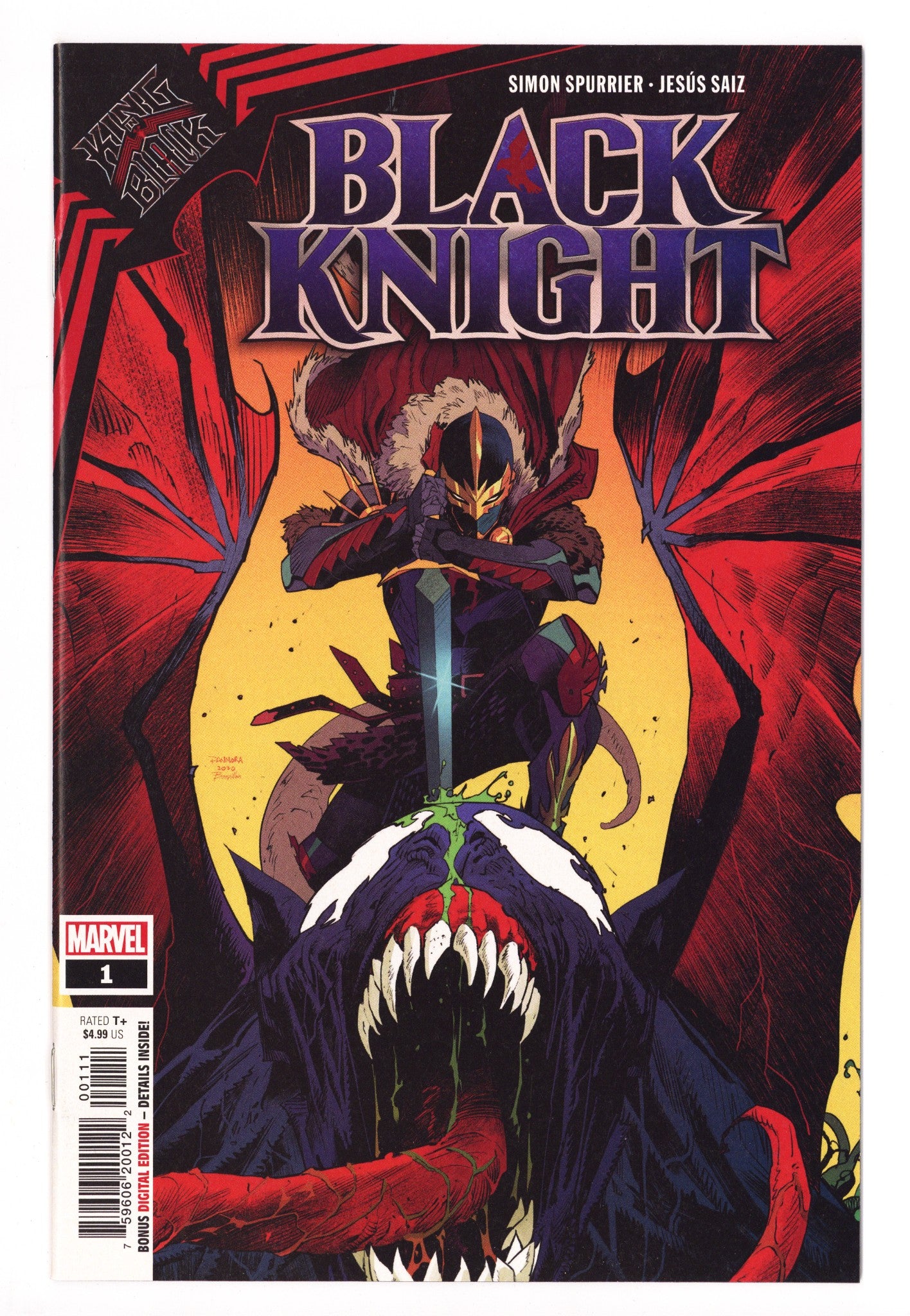 King in Black: Black Knight 1 High Grade (2021) 