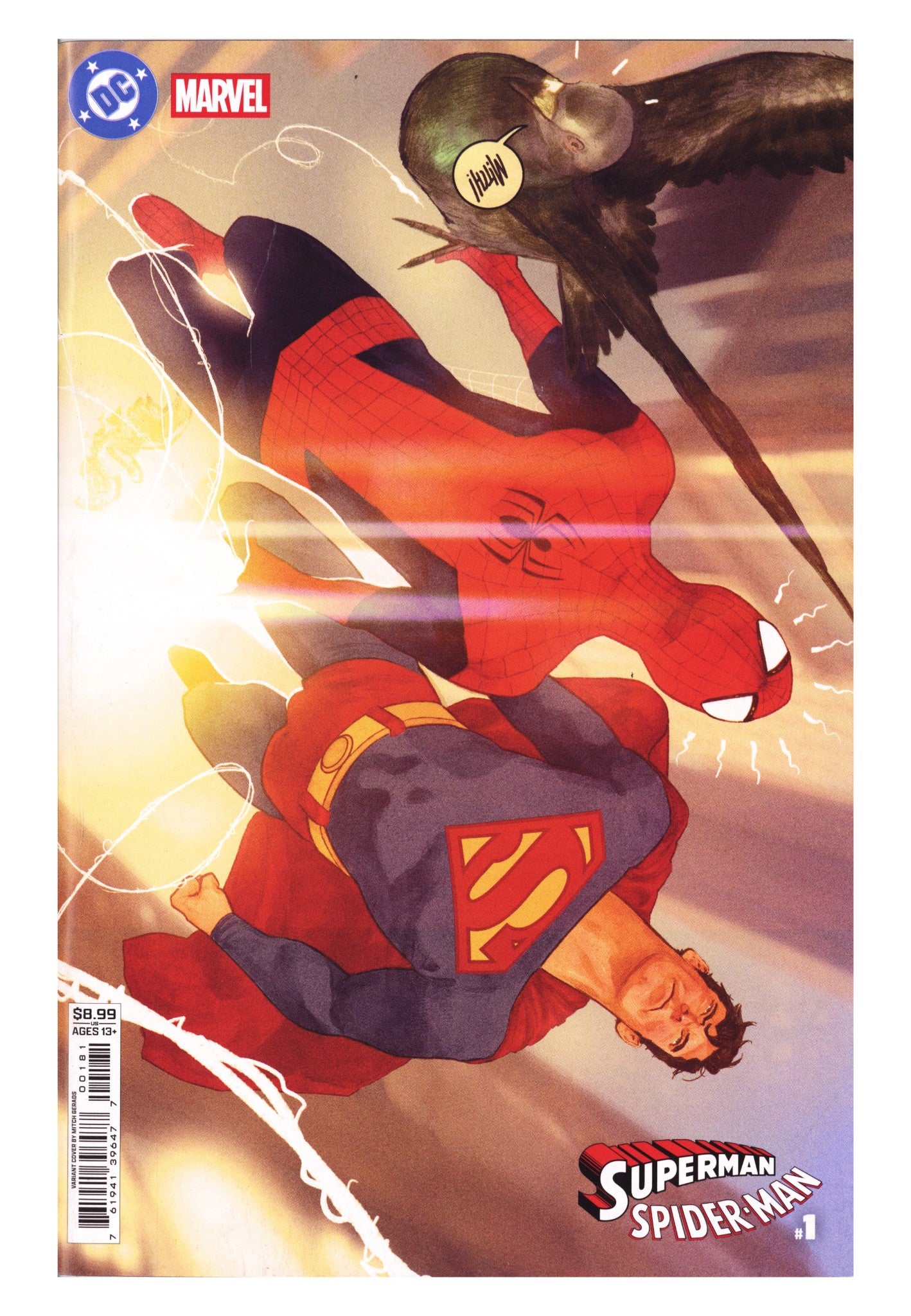DC Marvel Superman Spider-Man 1 Gerads Variant (2026)