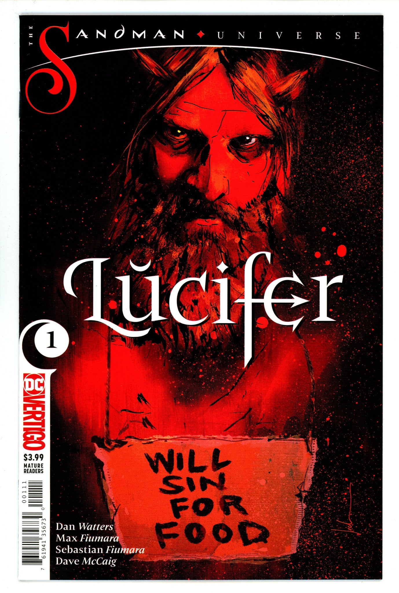 Lucifer Vol 3 1 High Grade (2018) 