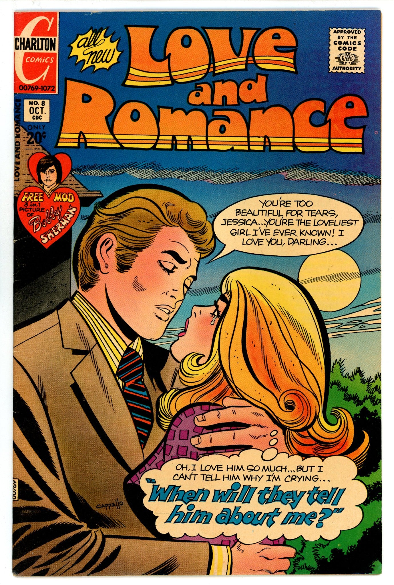 Love and Romance 8 VF- (7.5) (1972) 