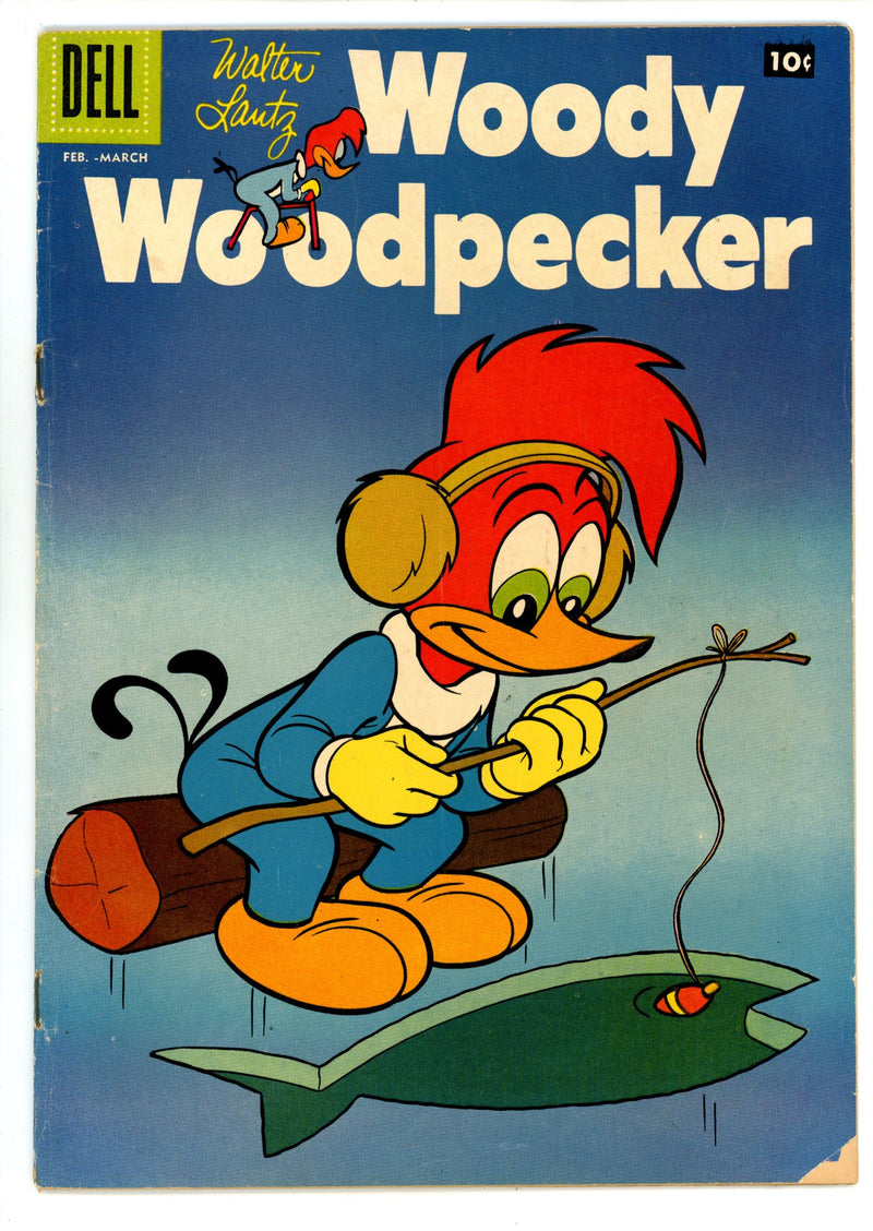 Walter Lantz Woody Woodpecker 47 VG+ (4.5) (1958) 