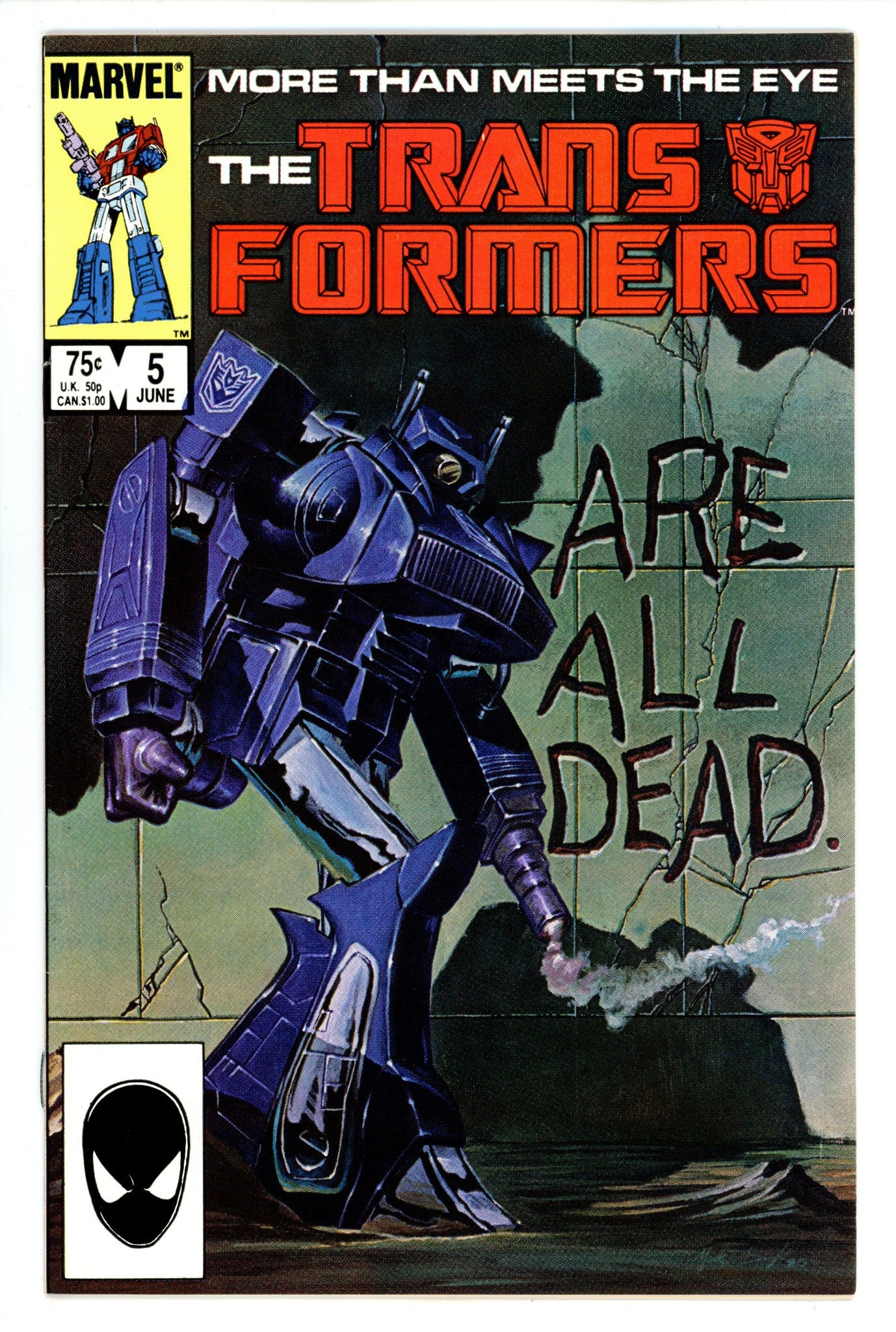 The Transformers 5 VF (8.0) (1985) 