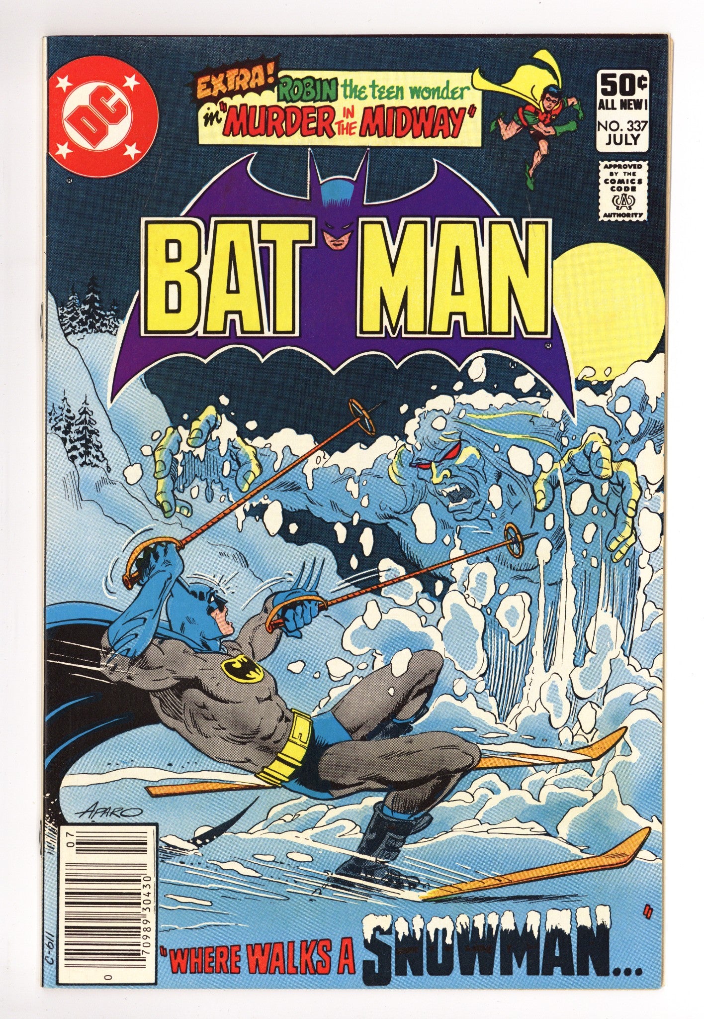 Batman Vol 1 337 High Grade (1981) Newsstand 