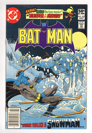 Batman Vol 1 337 High Grade (1981) Newsstand
