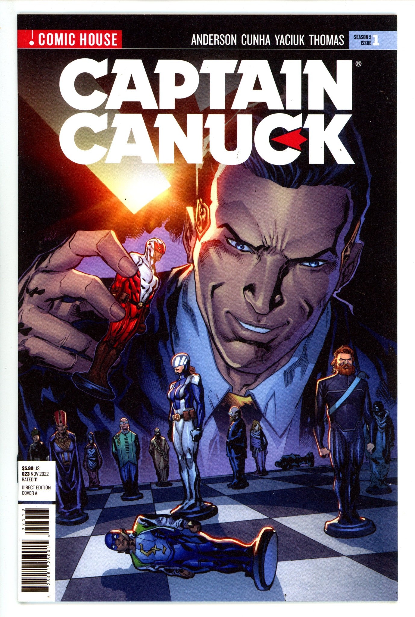 Captain Canuck: Season 5 1 High Grade (2020) 