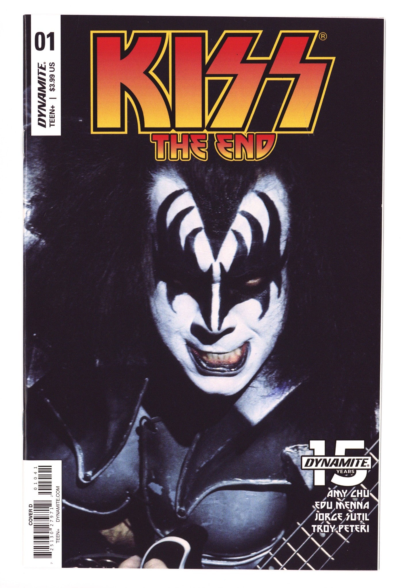 KISS: The End   1  NM- (9.2)   (2019) Photo   Variant  