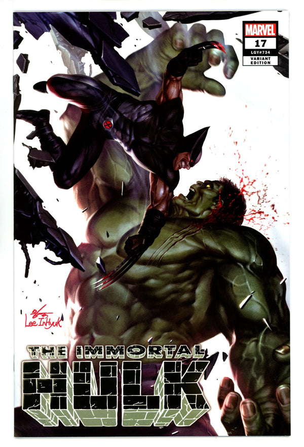 Immortal Hulk 17 NM- (9.2) (2019) Lee Exclusive Variant