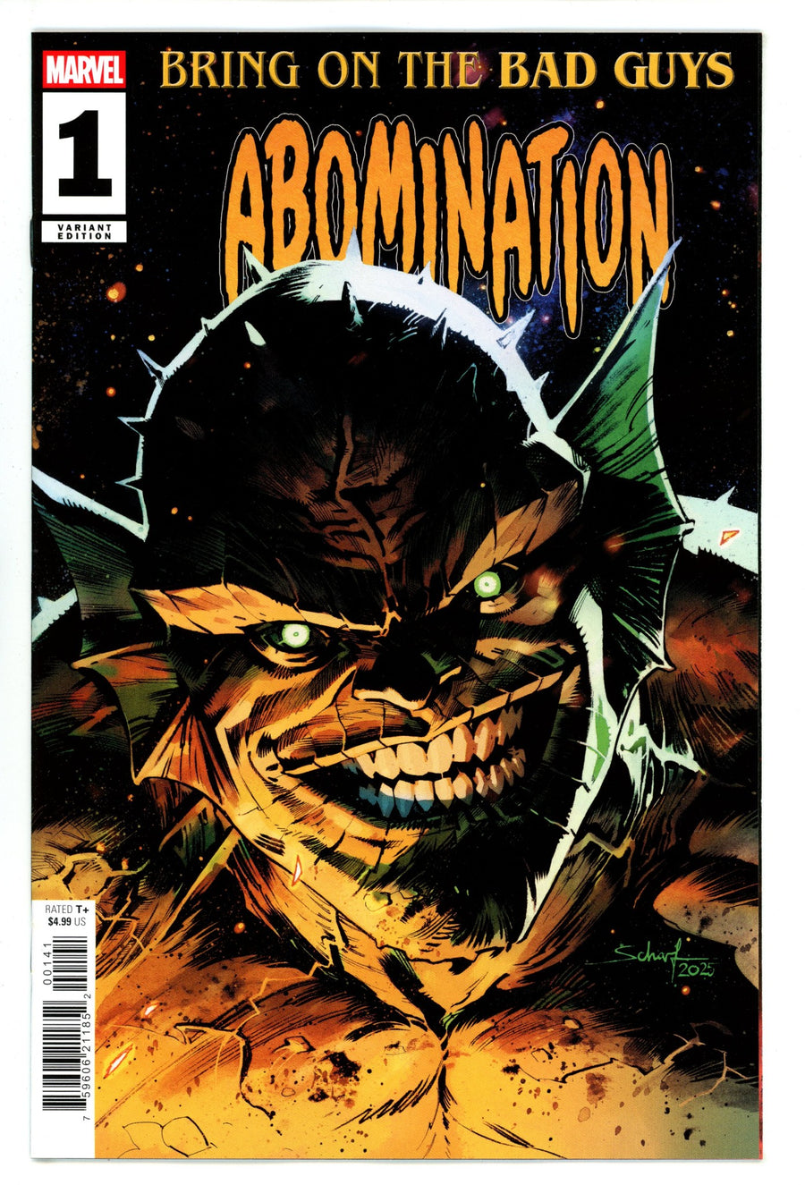 Bring On The Bad Guys: Abomination 1 Scharf Variant (2025)