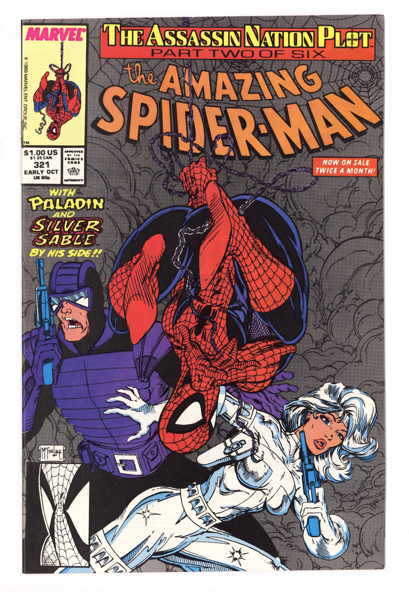 The Amazing Spider-Man Vol 1 321 VF/NM (9.0) (1989) 
