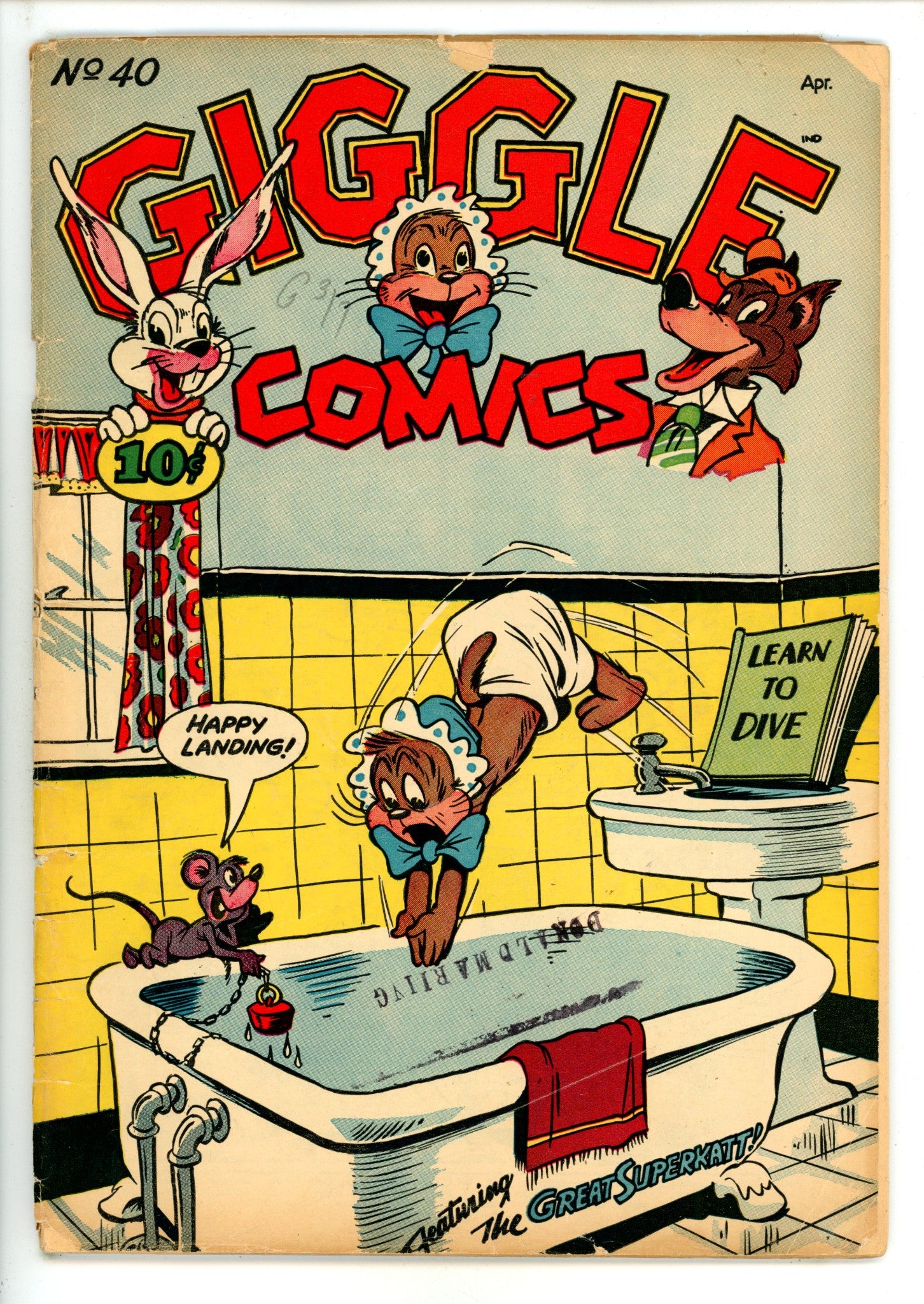 Giggle Comics 40 GD/VG (3.0) (1947) 