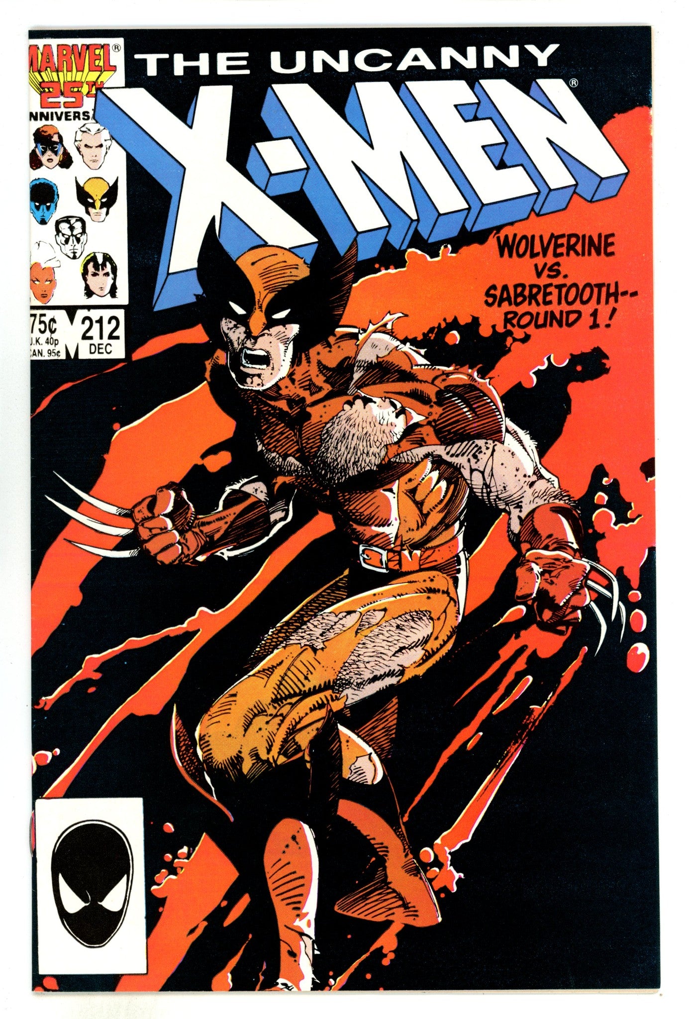The Uncanny X-Men Vol 1 212  FN/VF (7.0)  (1986)  