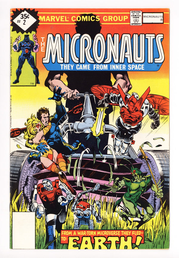 Micronauts Vol 1 2  Mid Grade   (1979) Whitman     Variant