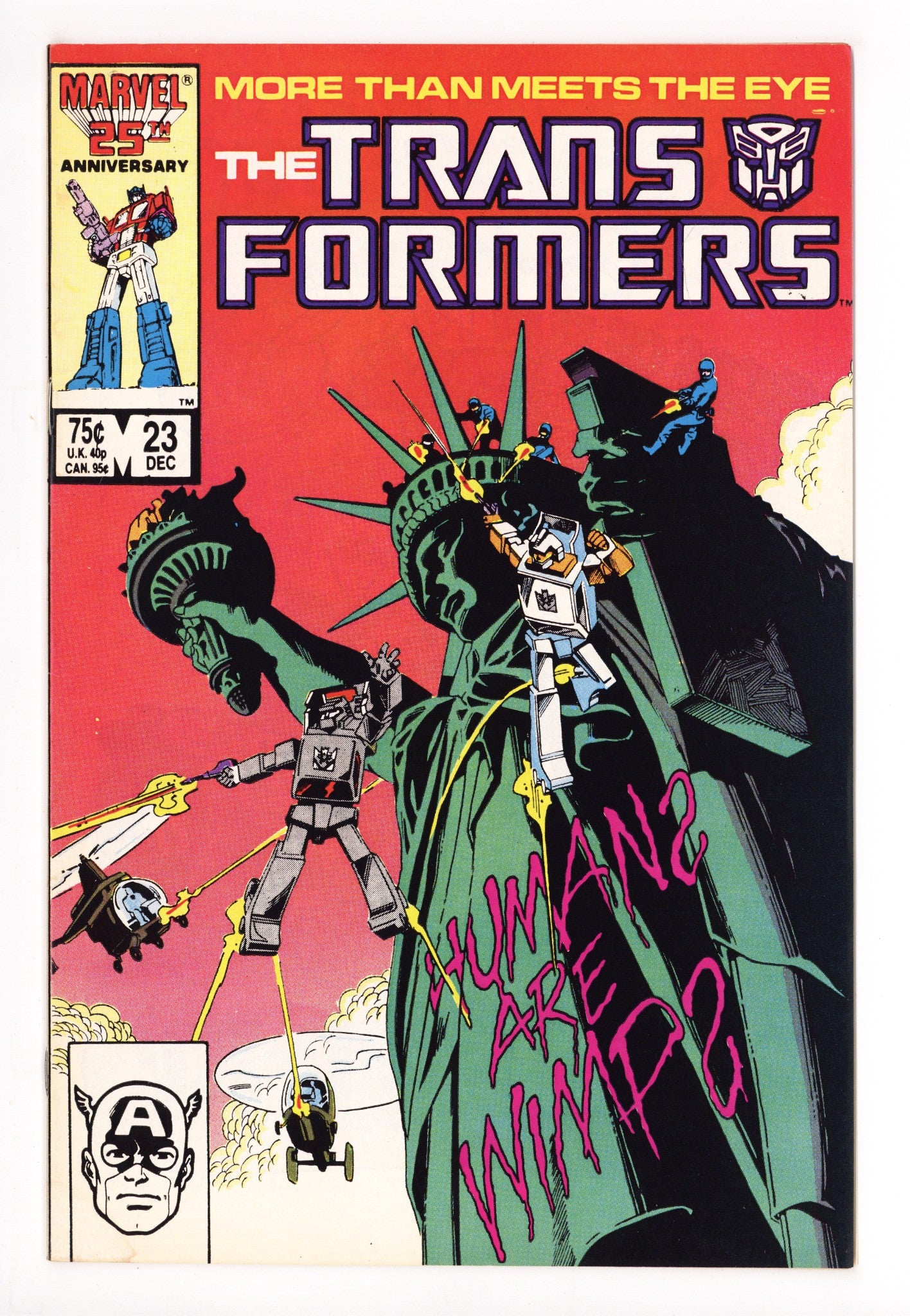 The Transformers 23 Low Grade (1986) 