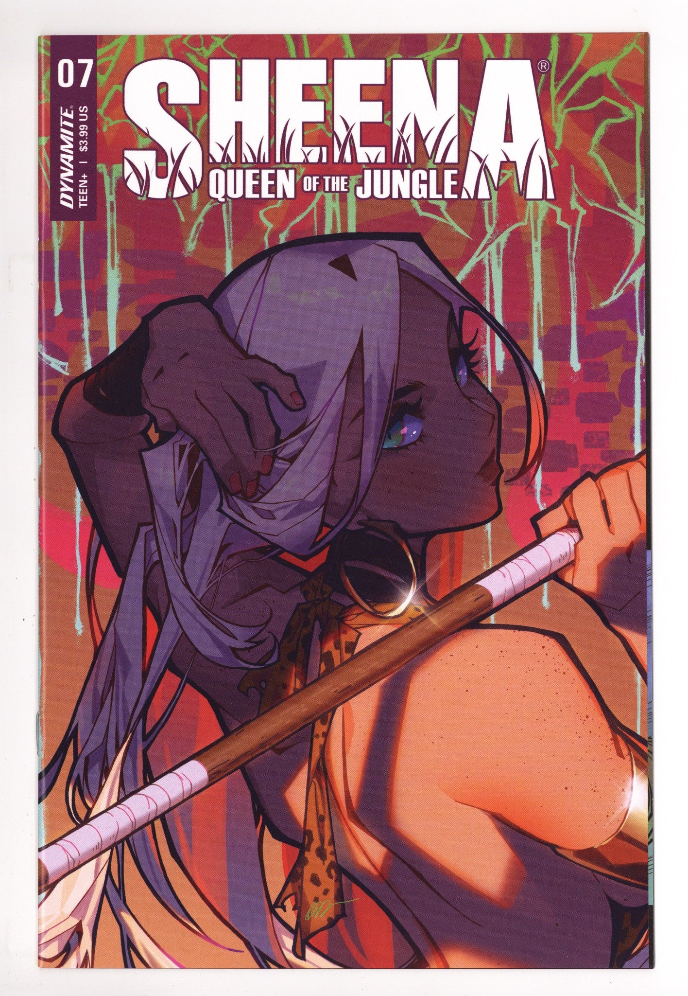 Sheena: Queen of the Jungle   7  High Grade   (2022) Besch     Variant  