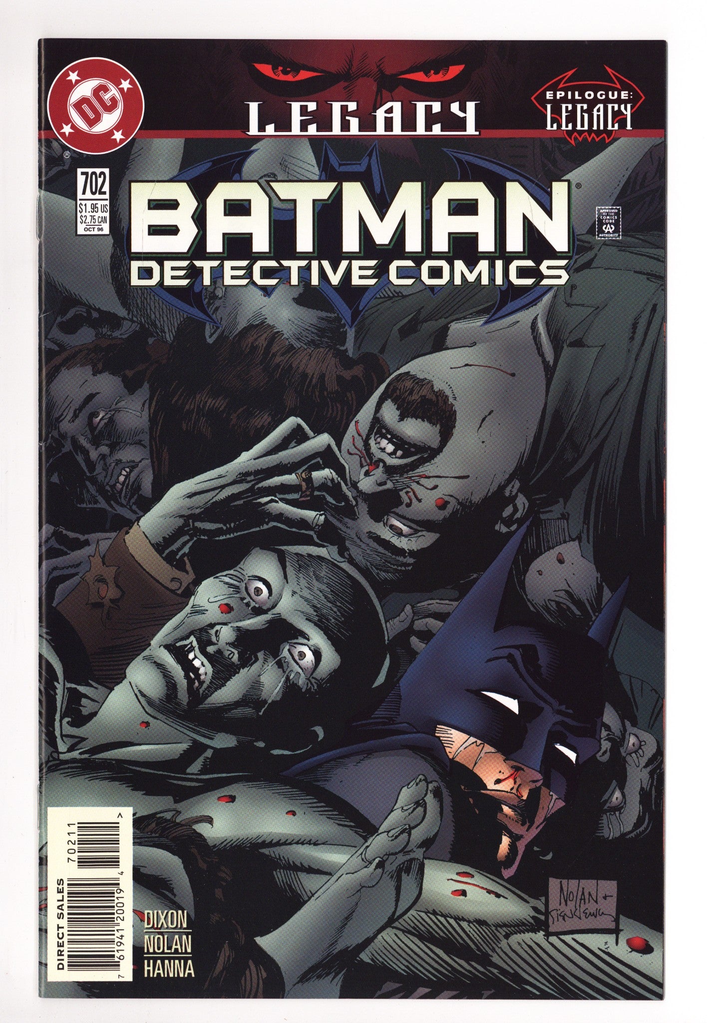 Detective Comics Vol 1 702 Mid Grade (1996) 