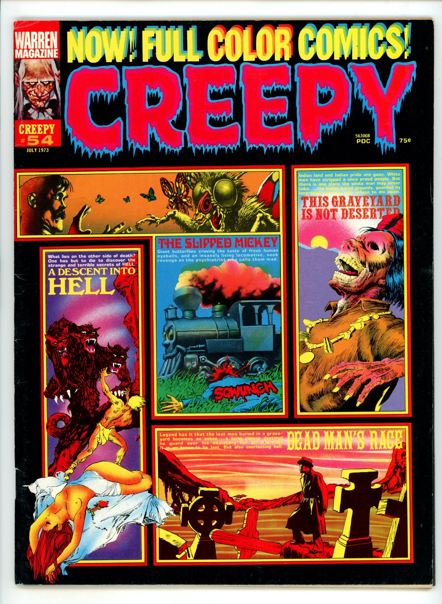 Creepy 54 FN+ (6.5) (1973) 