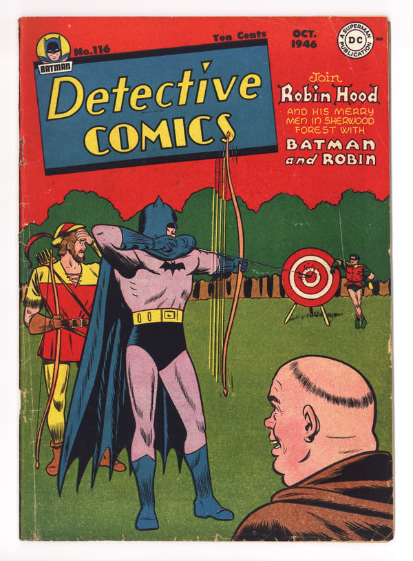 Detective Comics Vol 1 116 VG- (3.5) (1946)