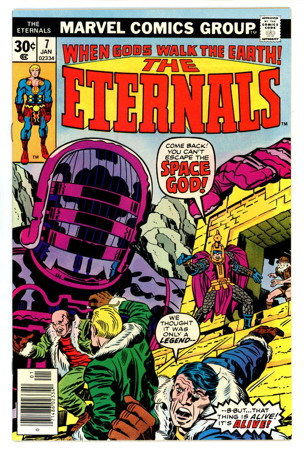 The Eternals Vol 1 7 VF/NM (9.0) (1977)