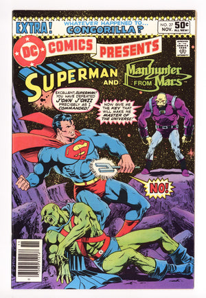 DC Comics Presents Vol 1 27  VF- (7.5)   (1980)     Newsstand  