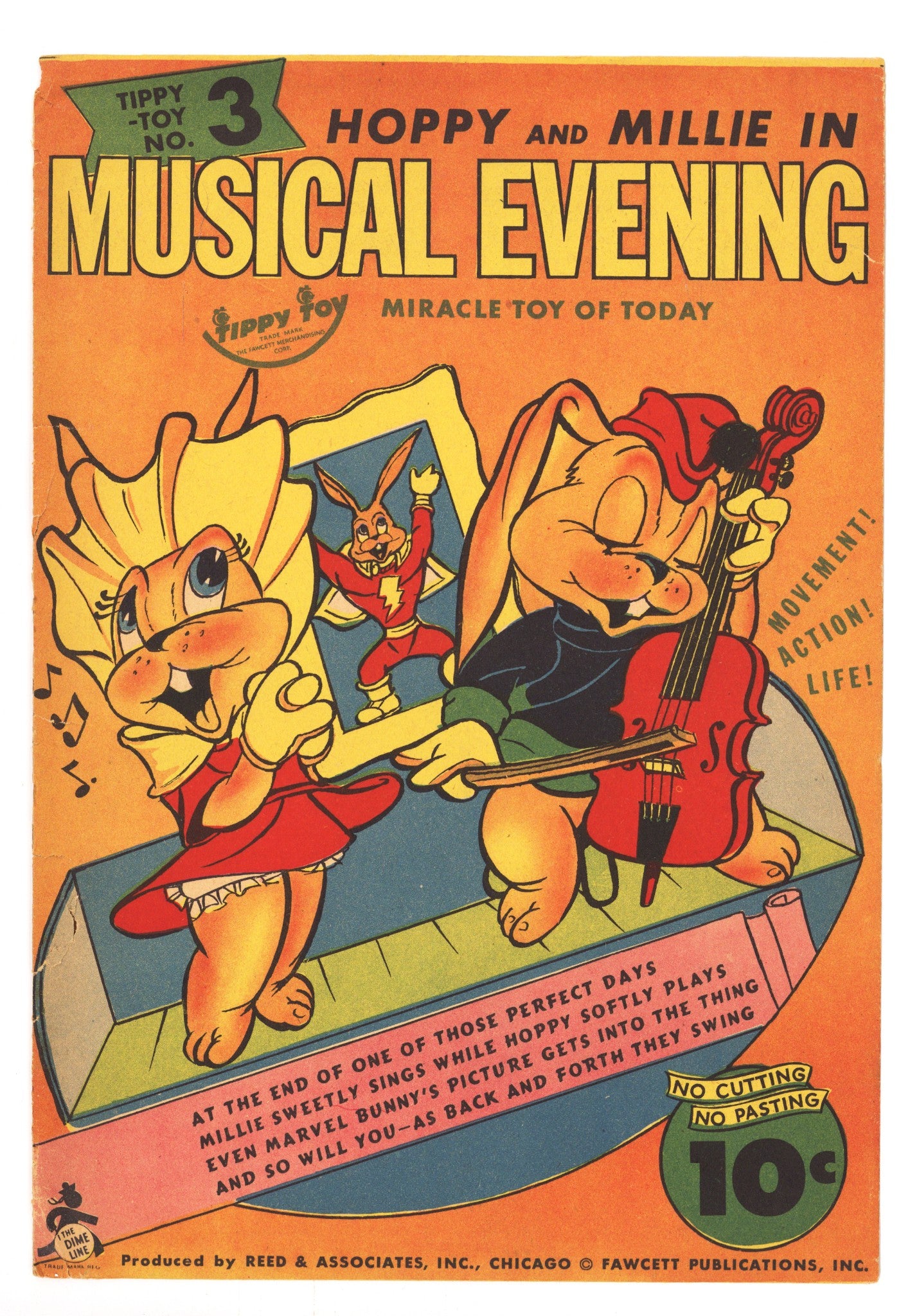 Tippy-Toy 3 GD (2.0) Side Split, Toy New (1944) 