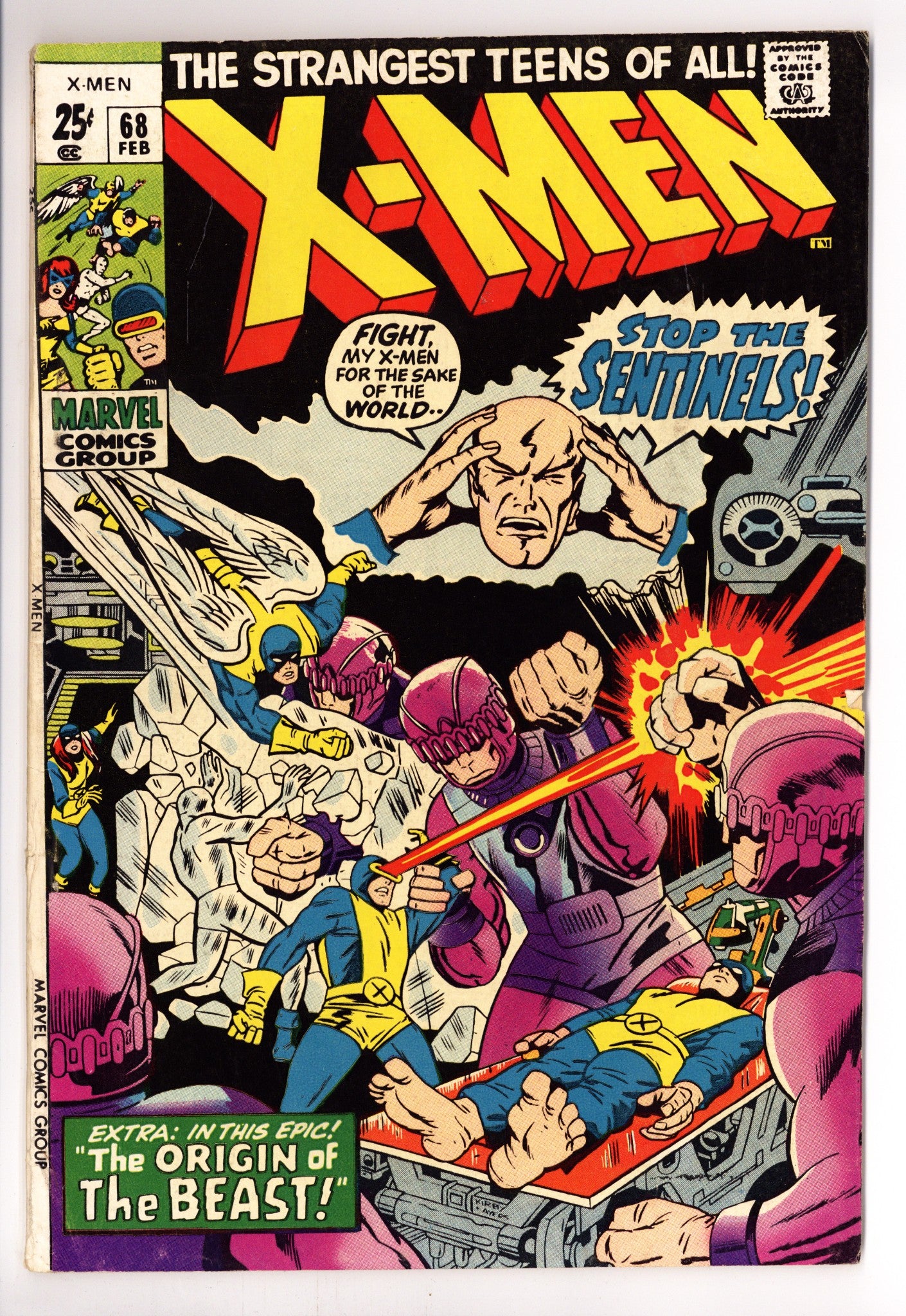 The X-Men Vol 1 68 VG/FN (5.0) (1971) 
