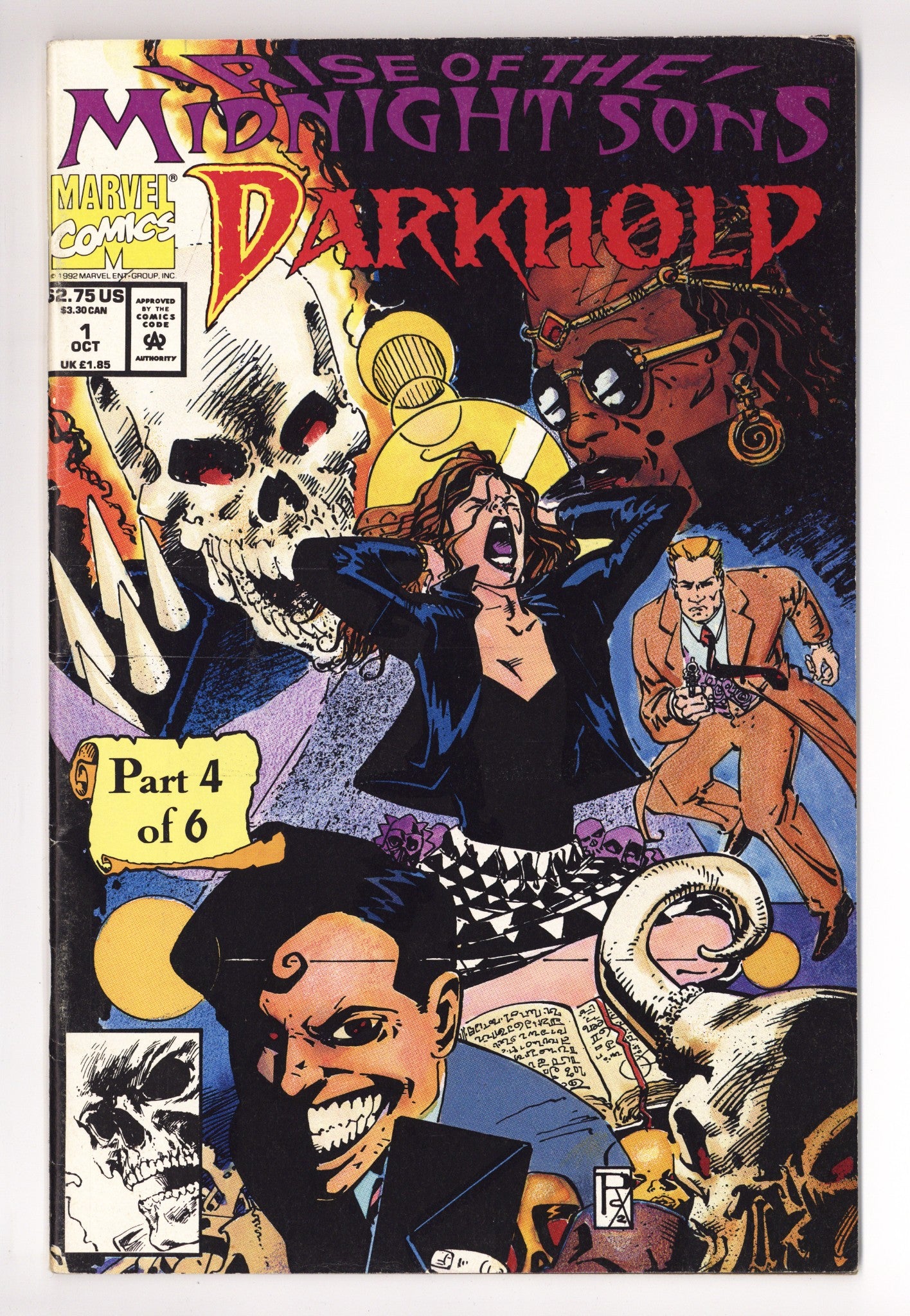 Darkhold: Pages from the Book of Sins 1 Mid Grade (1992) 