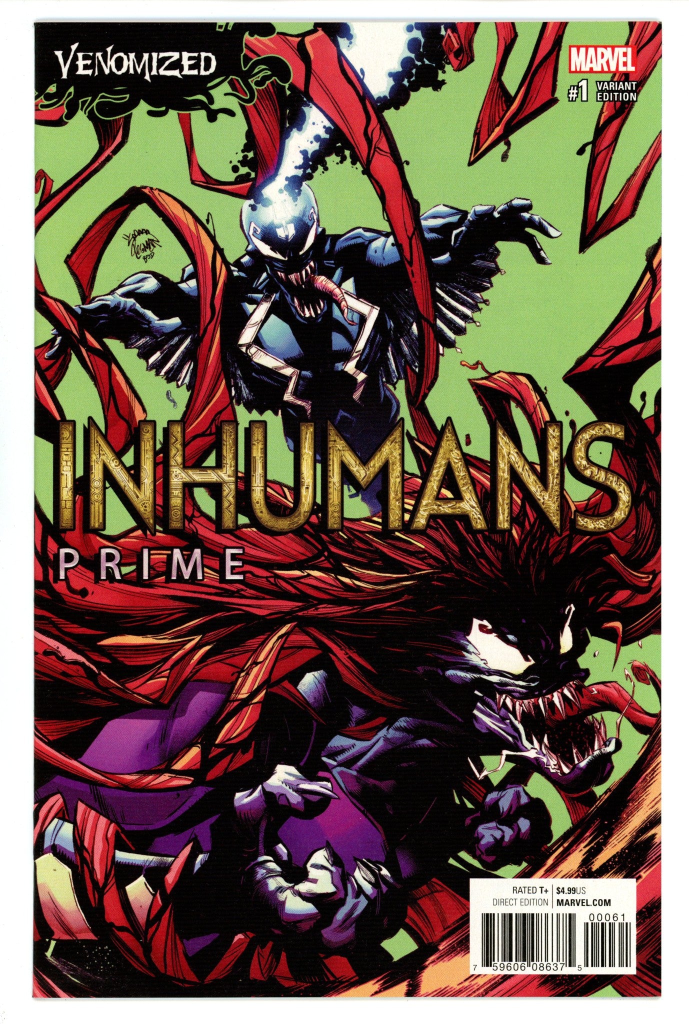 Inhumans Prime 1 High Grade (2017) Stegman Variant 