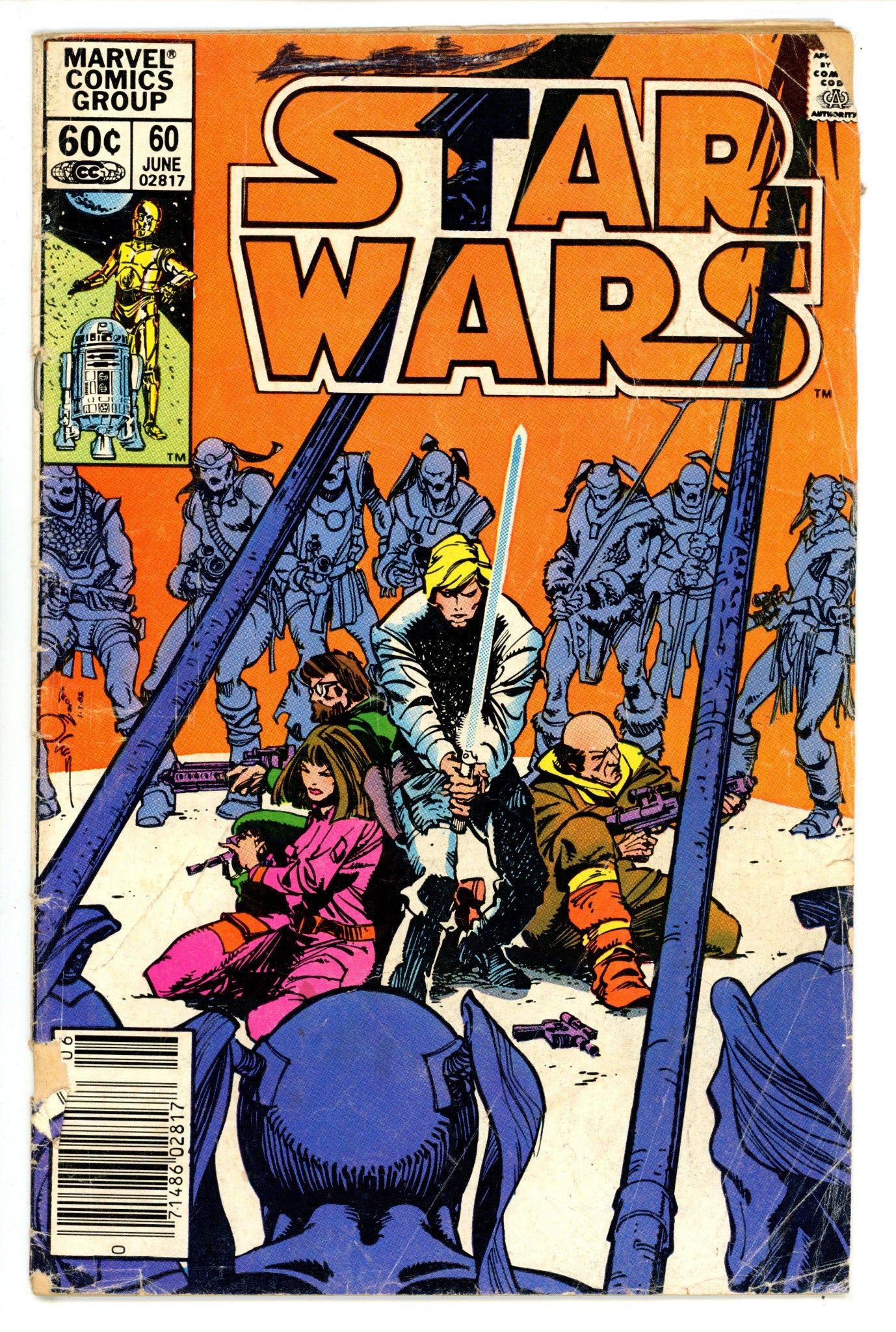 Star Wars Vol 1 60 Newsstand FR/GD (1982)