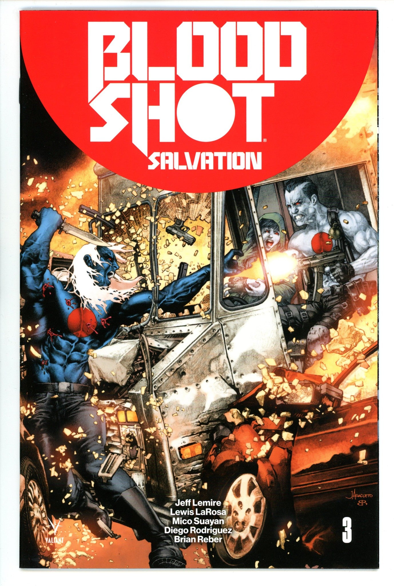 Bloodshot Salvation 3 High Grade (2017) Anacleto Variant 