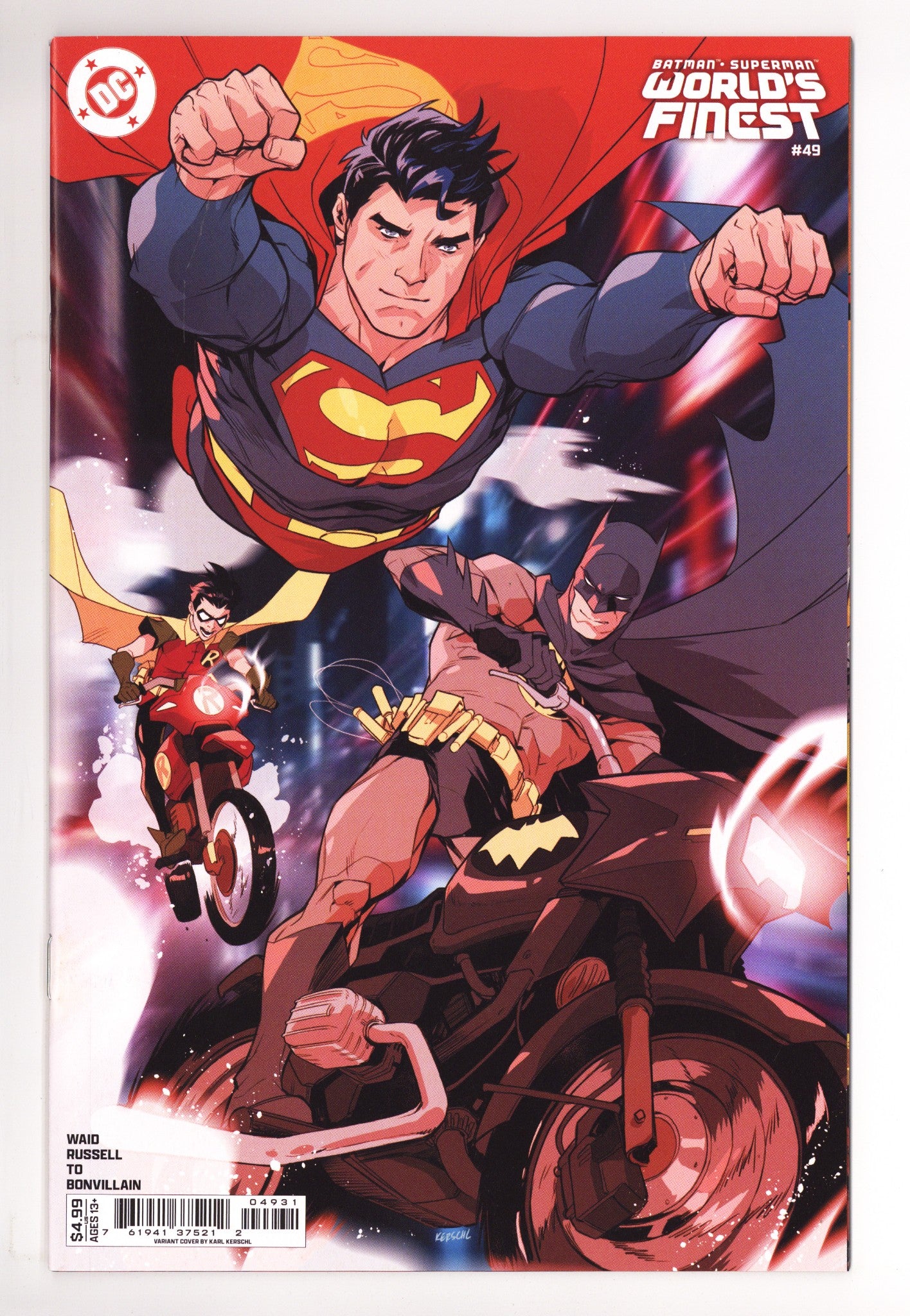 Batman Superman Worlds Finest 49 Kerschl Variant (2026)