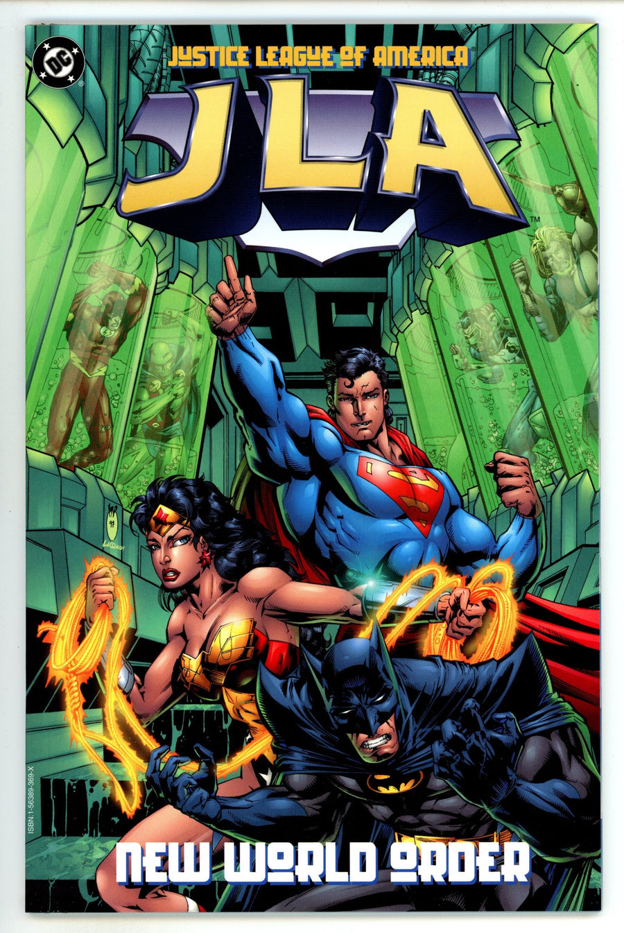 JLA New World Order 1 High Grade (1997) 2nd Print 