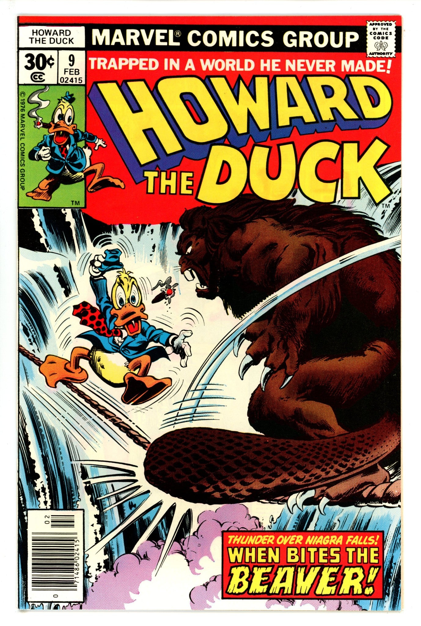 Howard the Duck Vol 1 9 VF+ (1977)