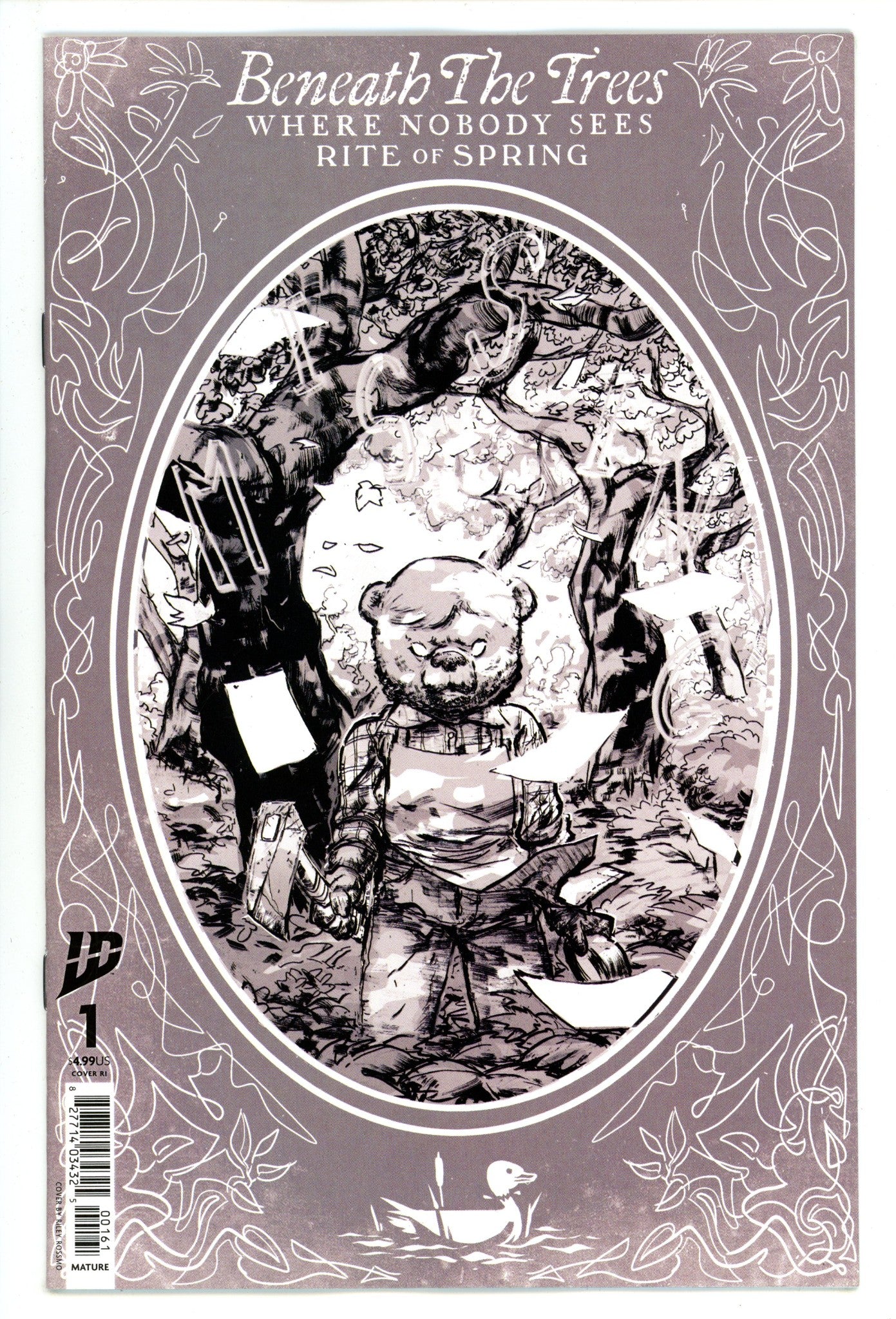Beneath The Trees Where Nobody Sees: Rite Of Spring 1 Rossmo B&W Incentive Variant NM- (2025)