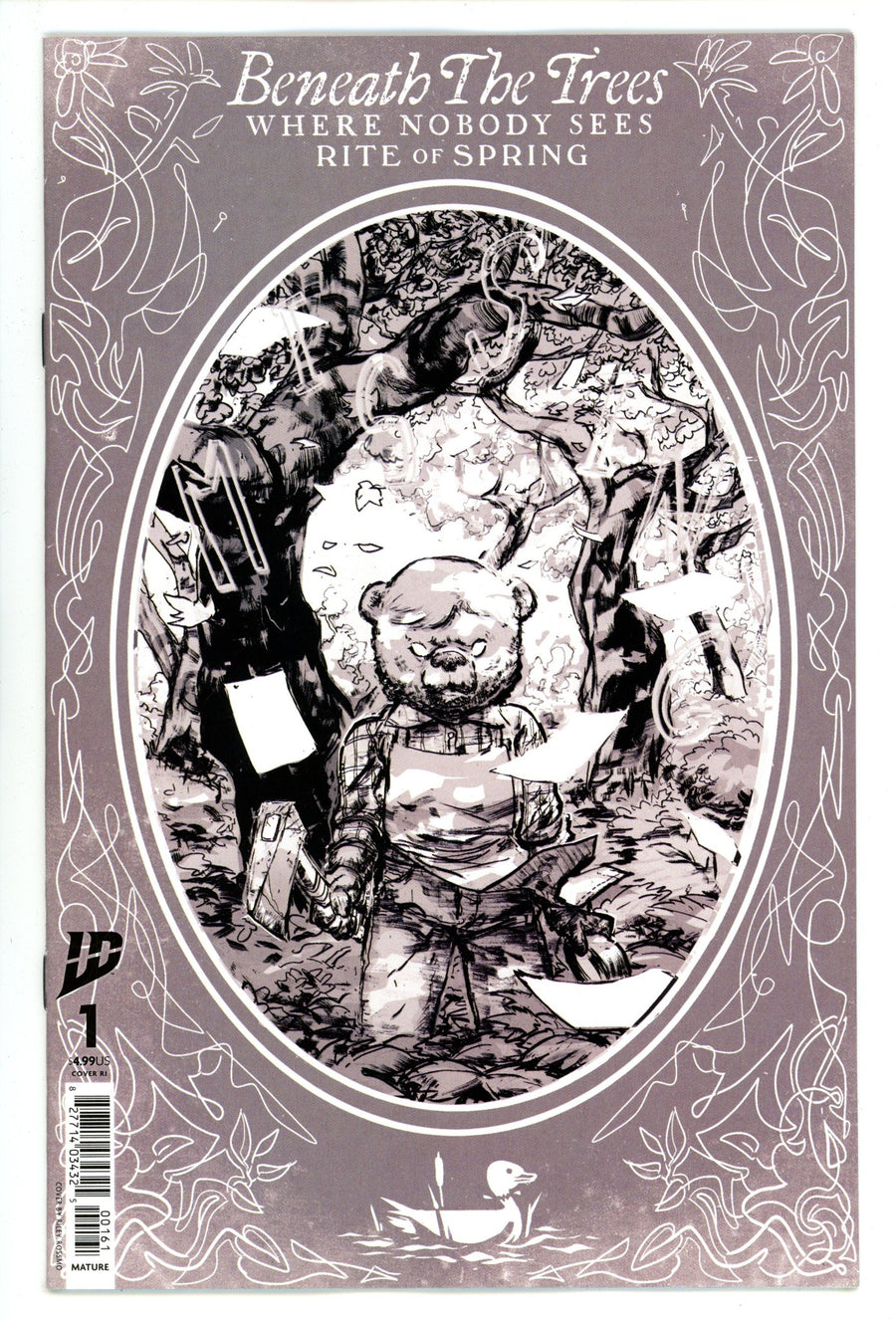 Beneath The Trees Where Nobody Sees: Rite Of Spring 1 Rossmo B&W Incentive Variant NM- (2025)