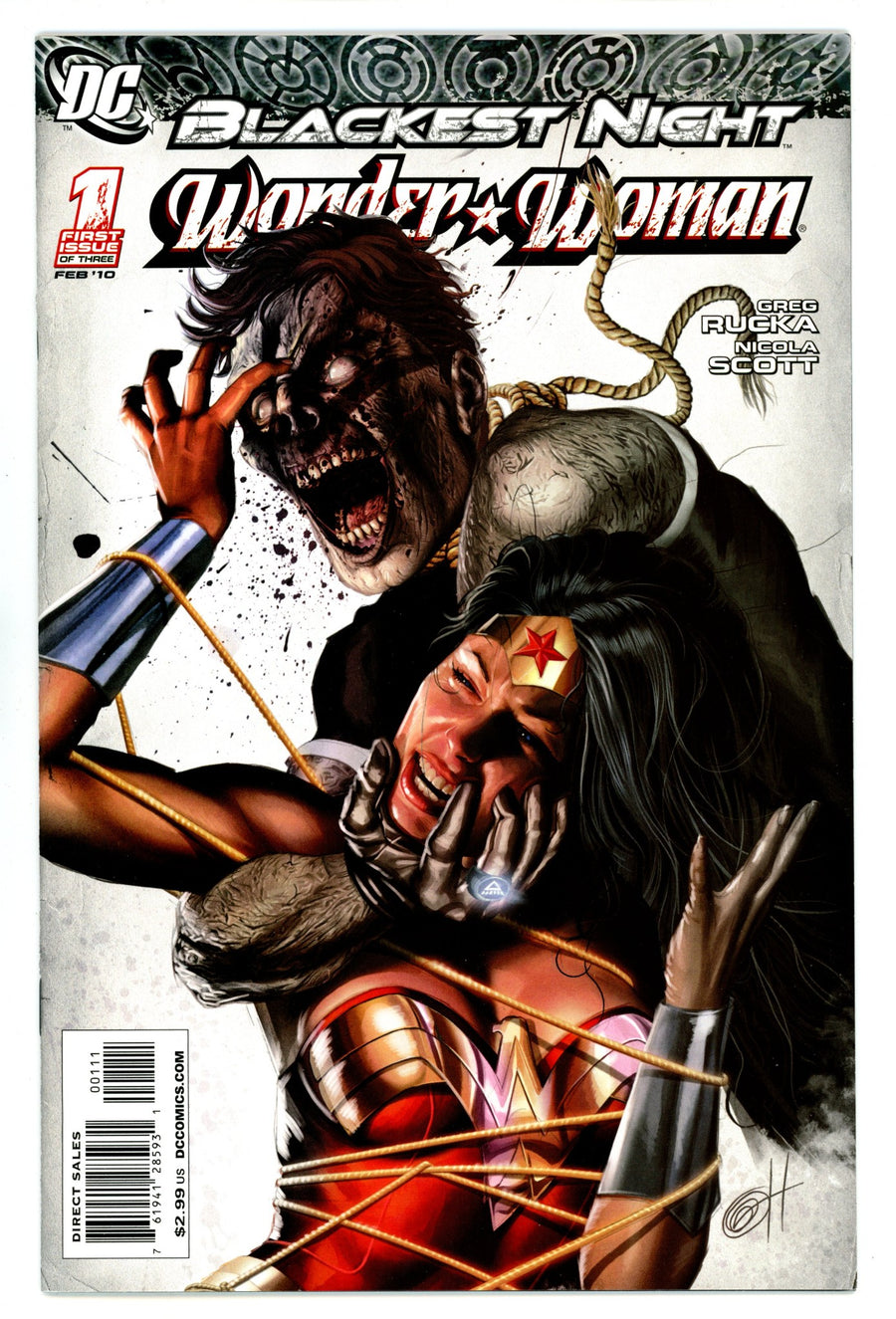 Blackest Night: Wonder Woman 1 High Grade (2010) 