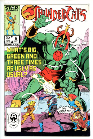 Thundercats 6 FN+ (6.5) (1986)
