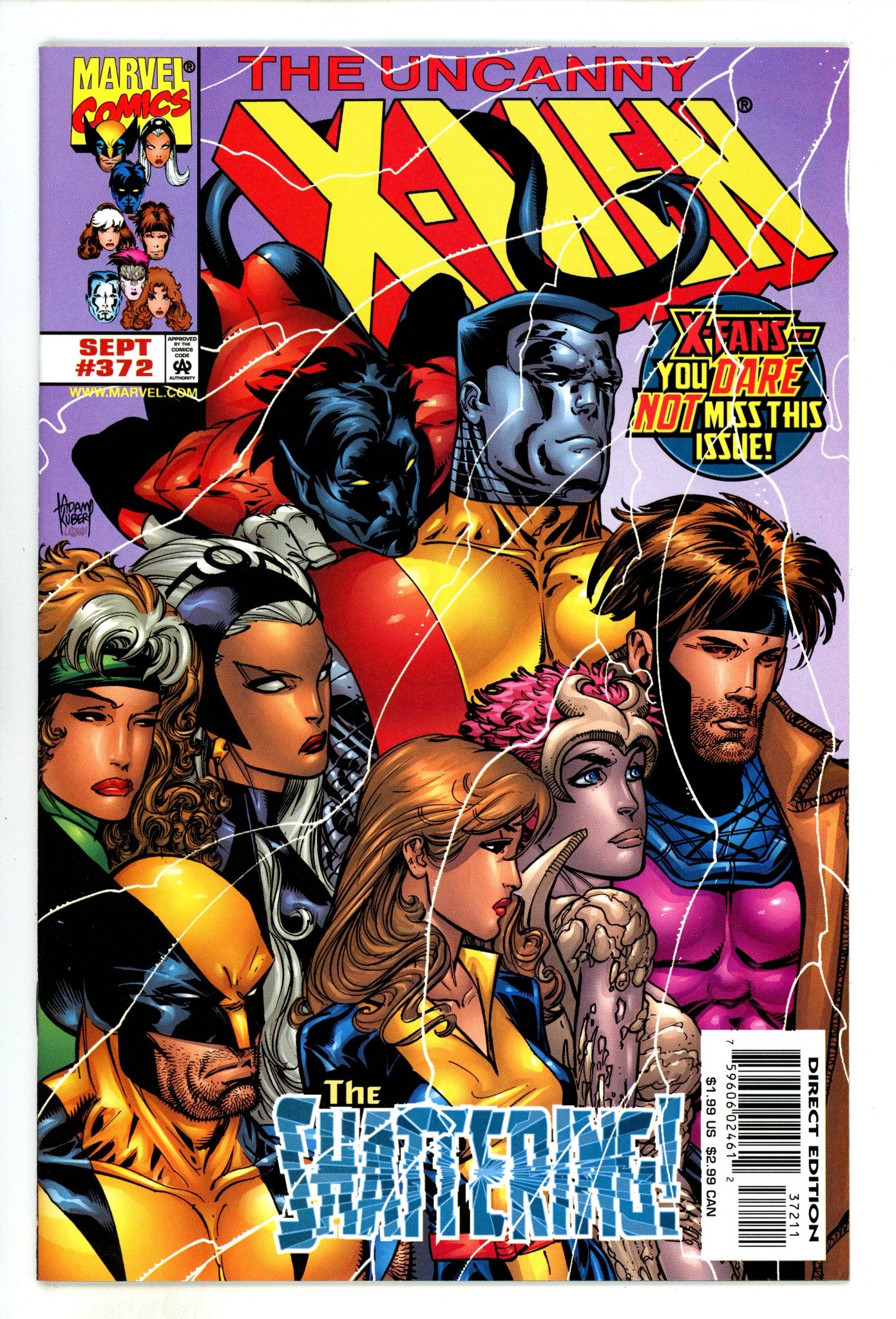 The Uncanny X-Men Vol 1 372 High Grade (1999) 