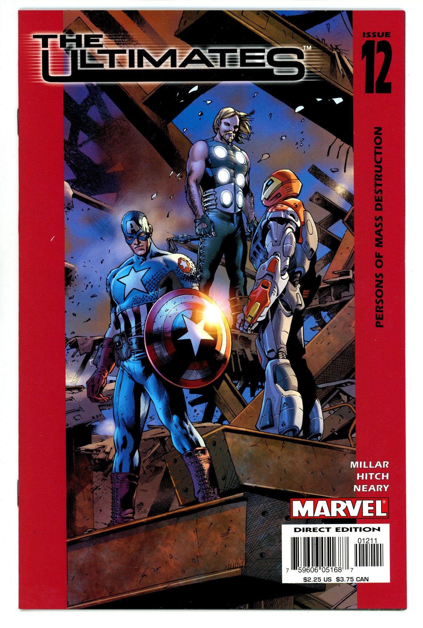 The Ultimates Vol 1 12 High Grade (2003) 
