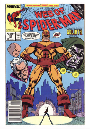 Web of Spider-Man Vol 1 60  Mid Grade   (1990)   Newsstand