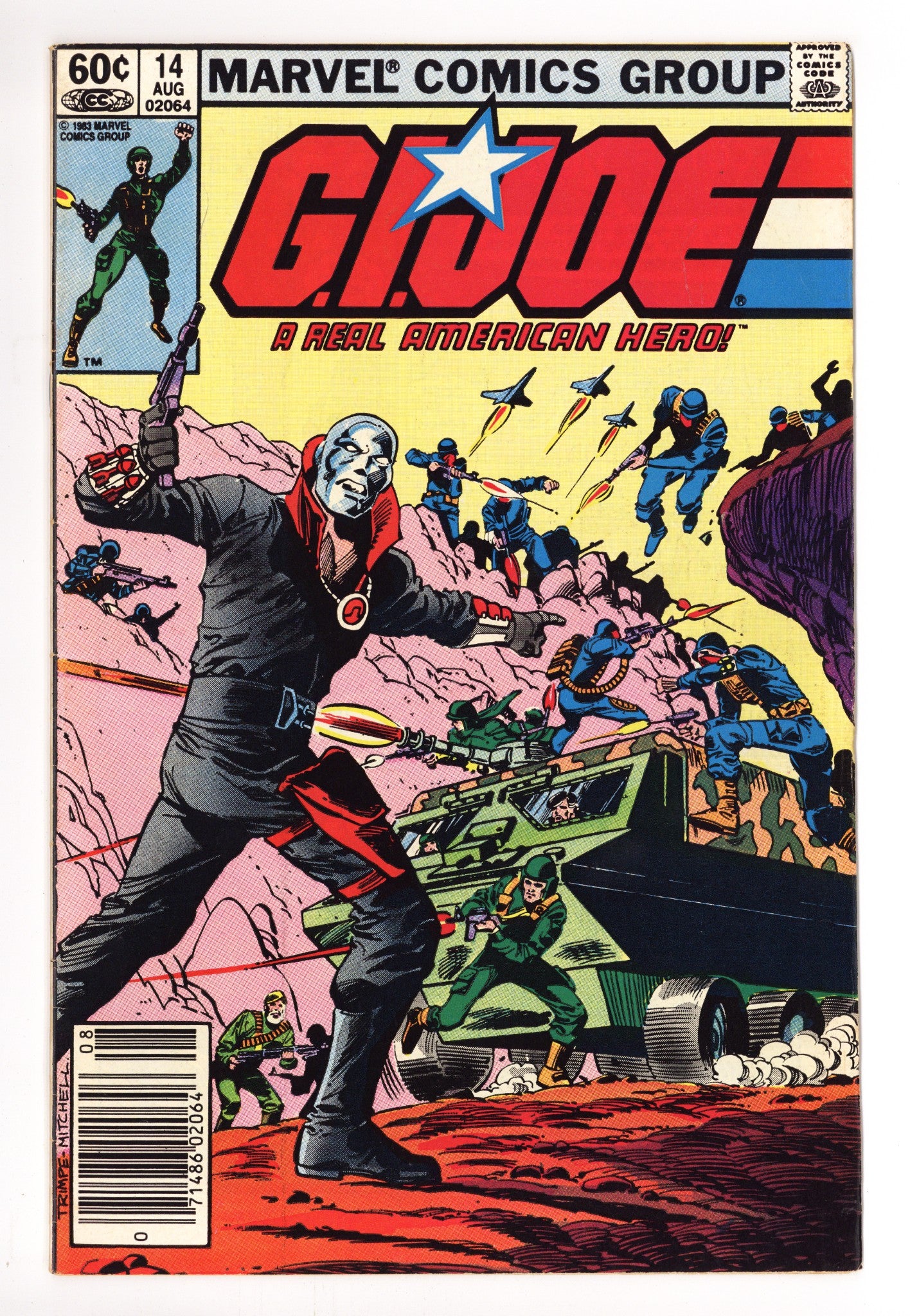 G.I. Joe, A Real American Hero 14 FN- (5.5) (1983) Newsstand 