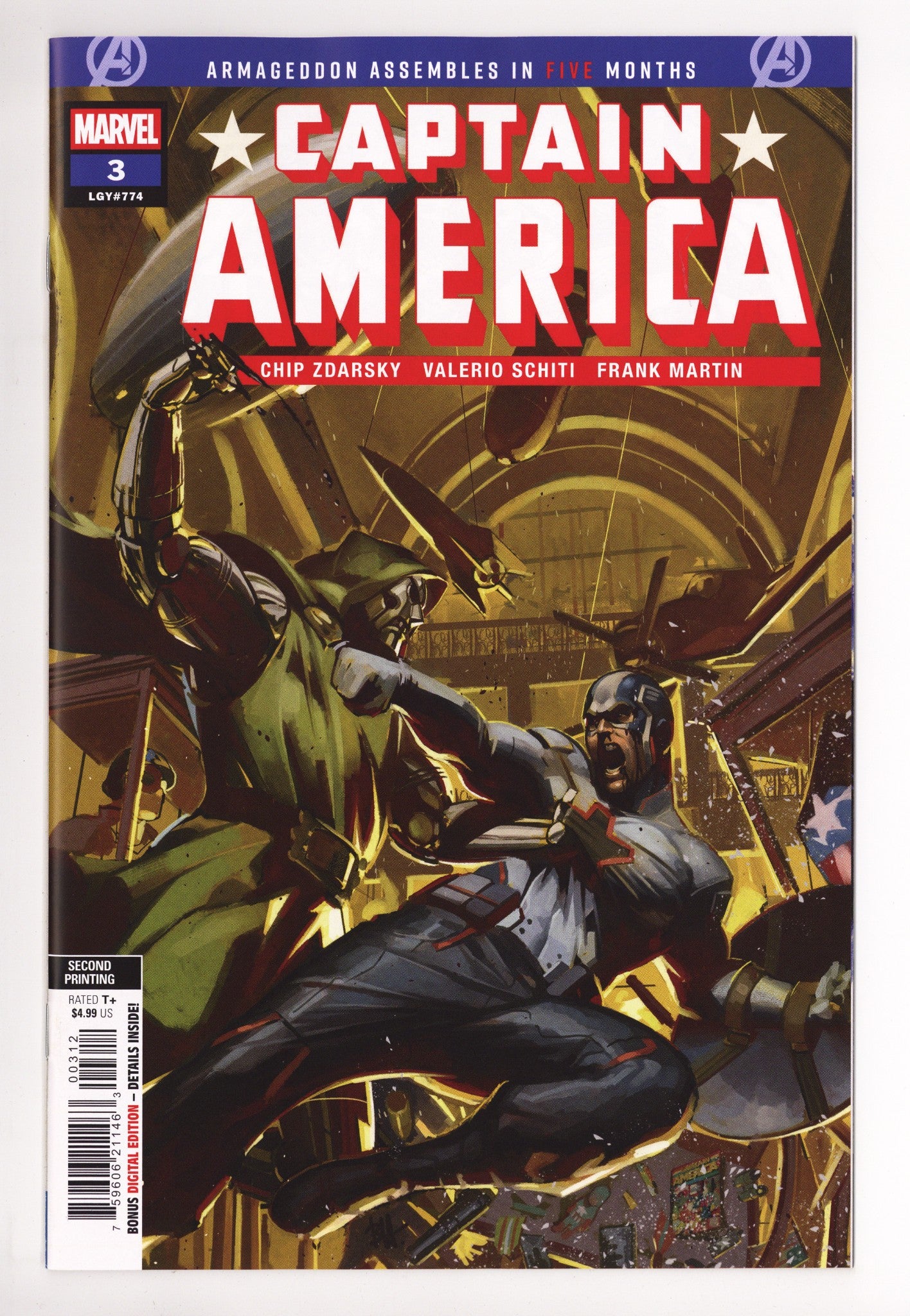 Captain America Vol 12 3 2Nd Print (2026)