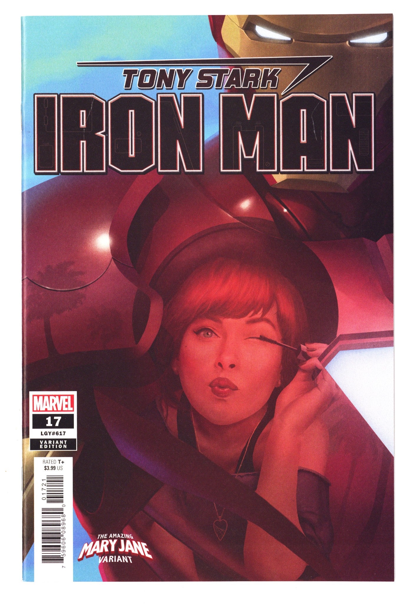 Tony Stark: Iron Man 17 (617) High Grade (2019) Rahzzah Variant 
