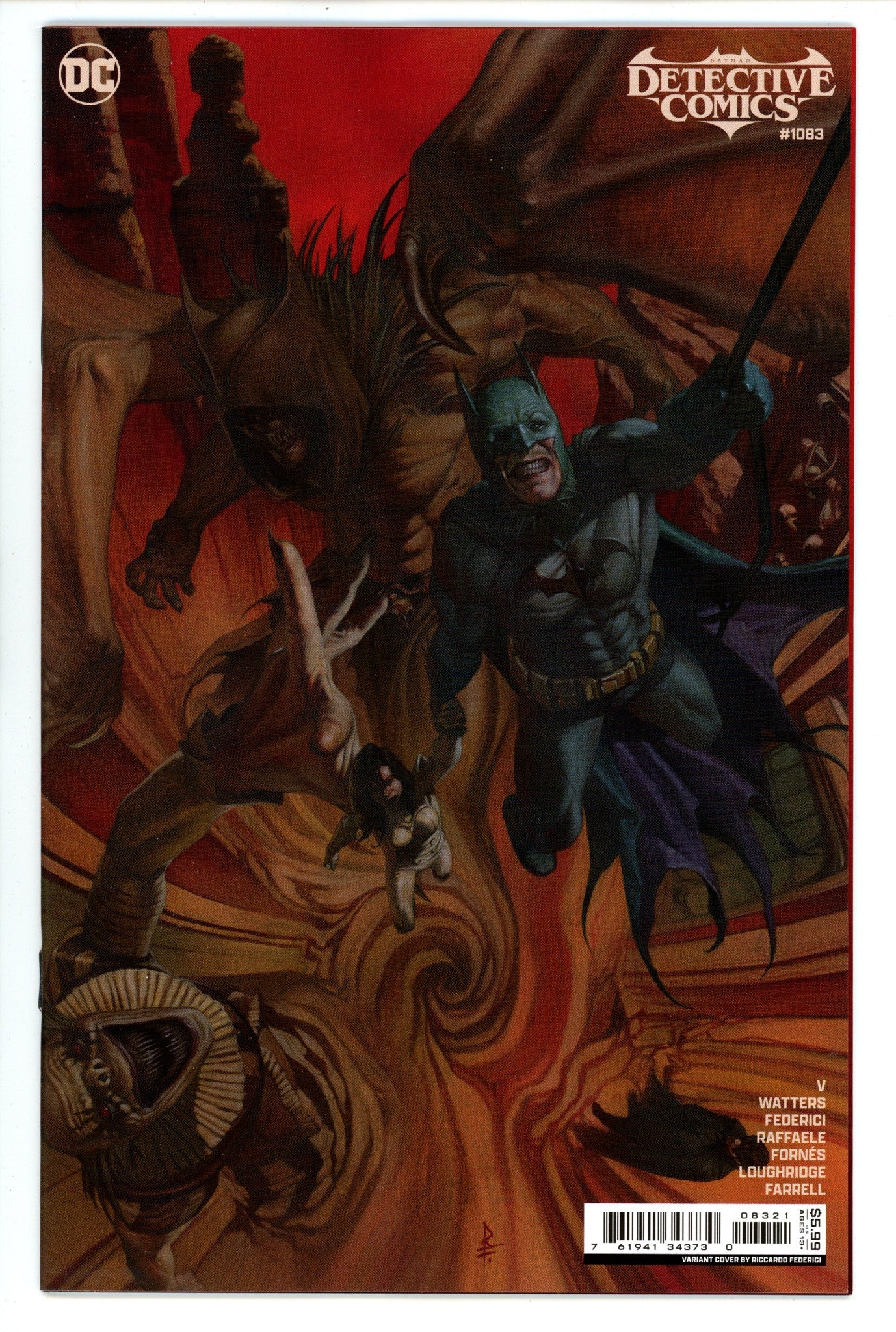 Detective Comics Vol 3 1083 Federici Variant (2024)