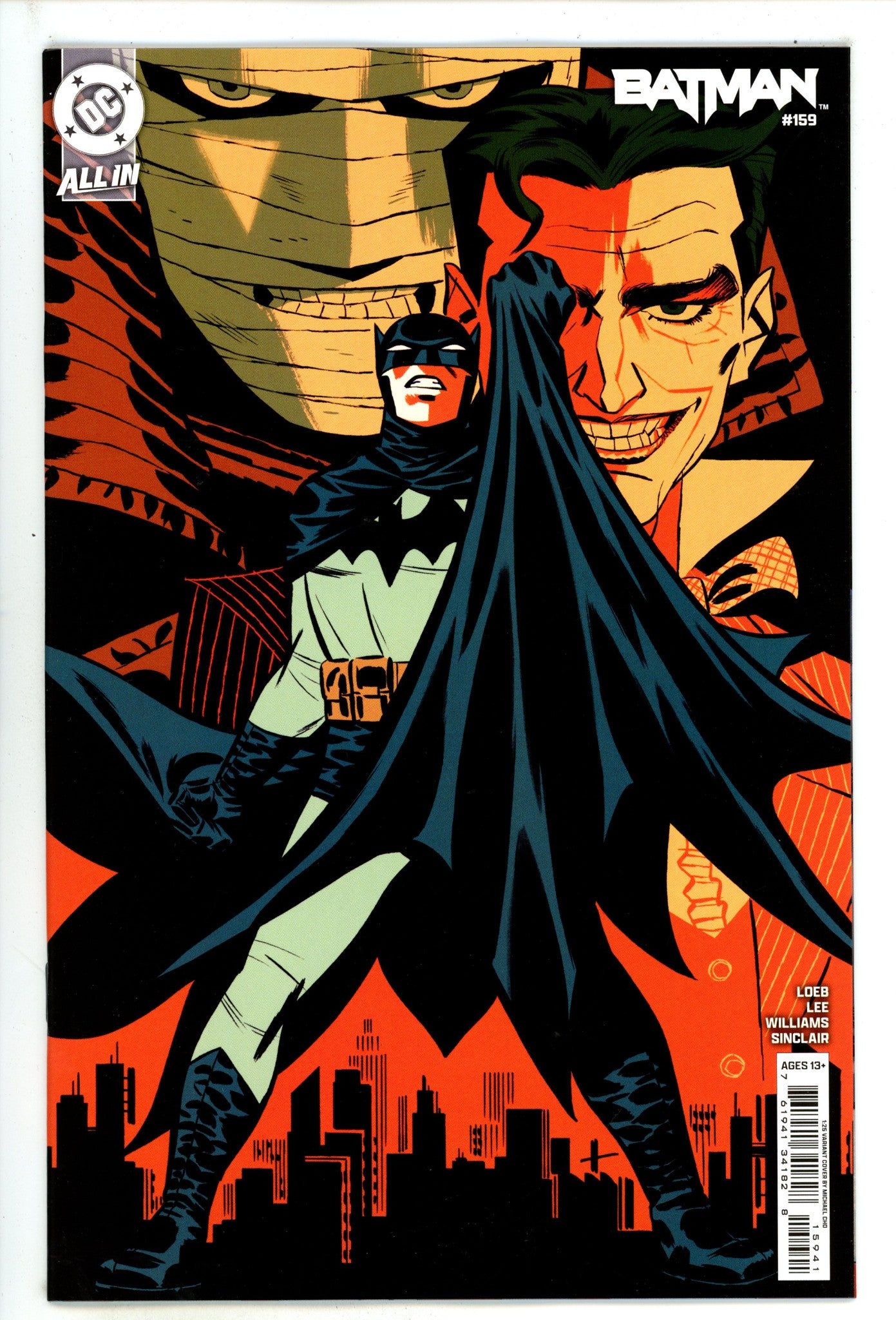 Batman Vol 3 159 Cho Incentive Variant NM (2025)