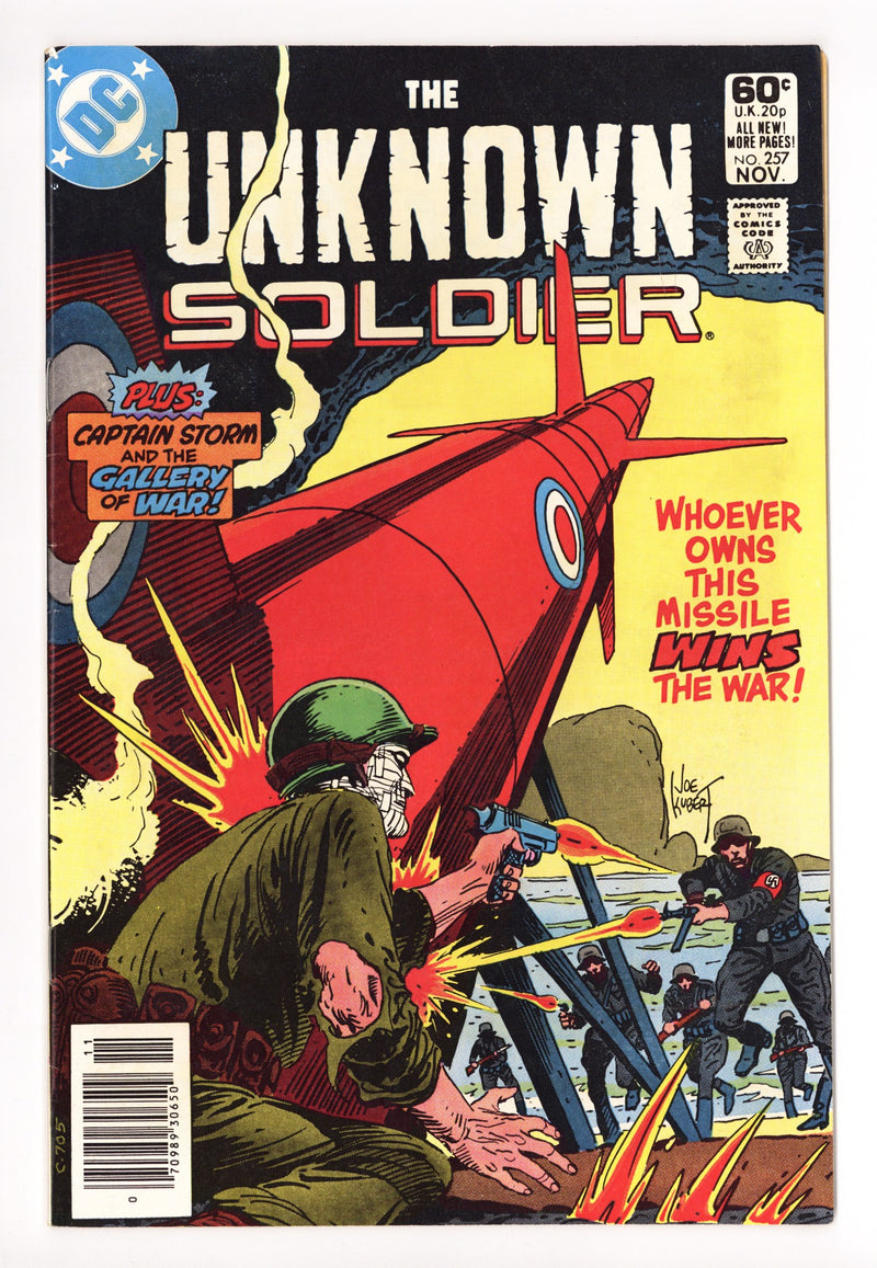 Unknown Soldier Vol 1 257 Mid Grade (1981) Newsstand 