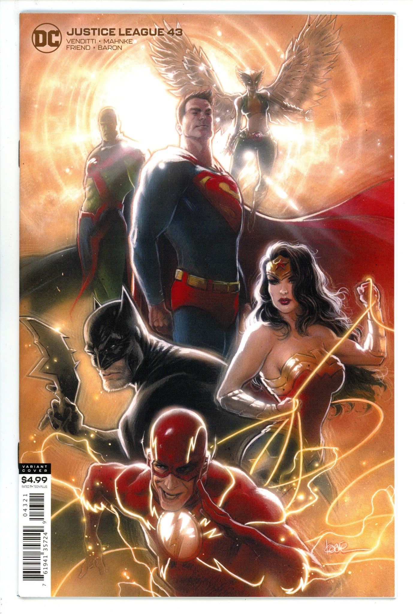 Justice League Vol 3 43 High Grade (2020) Andrews Variant 