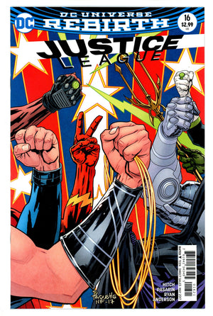 Justice League Vol 2 16 High Grade (2017) Paquette Variant