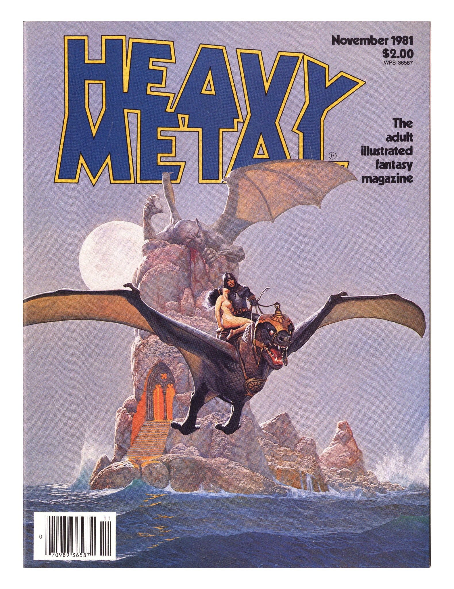 Heavy Metal Magazine Vol 5 8 VF/NM (9.0) (1981) Newsstand 