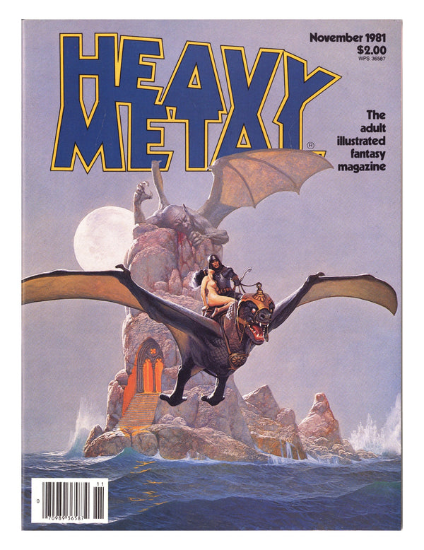 Heavy Metal Magazine Vol 5 8 VF/NM (9.0) (1981) Newsstand